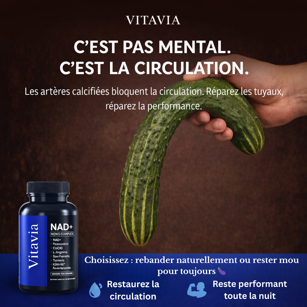Vitavia NAD+ – Capsules pour booster ta testostérone